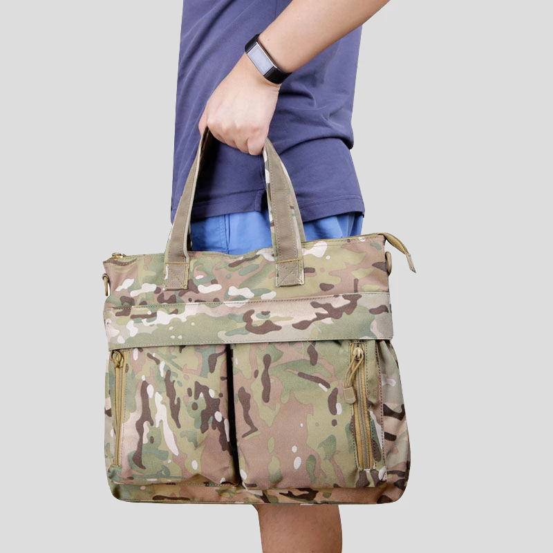 

2Pcs/Set Military Bag Men Tactical Handbag Portable Crossbody Shoulder Hiking Fishing Male Travel Mochila Outdoor Sports XA896WA