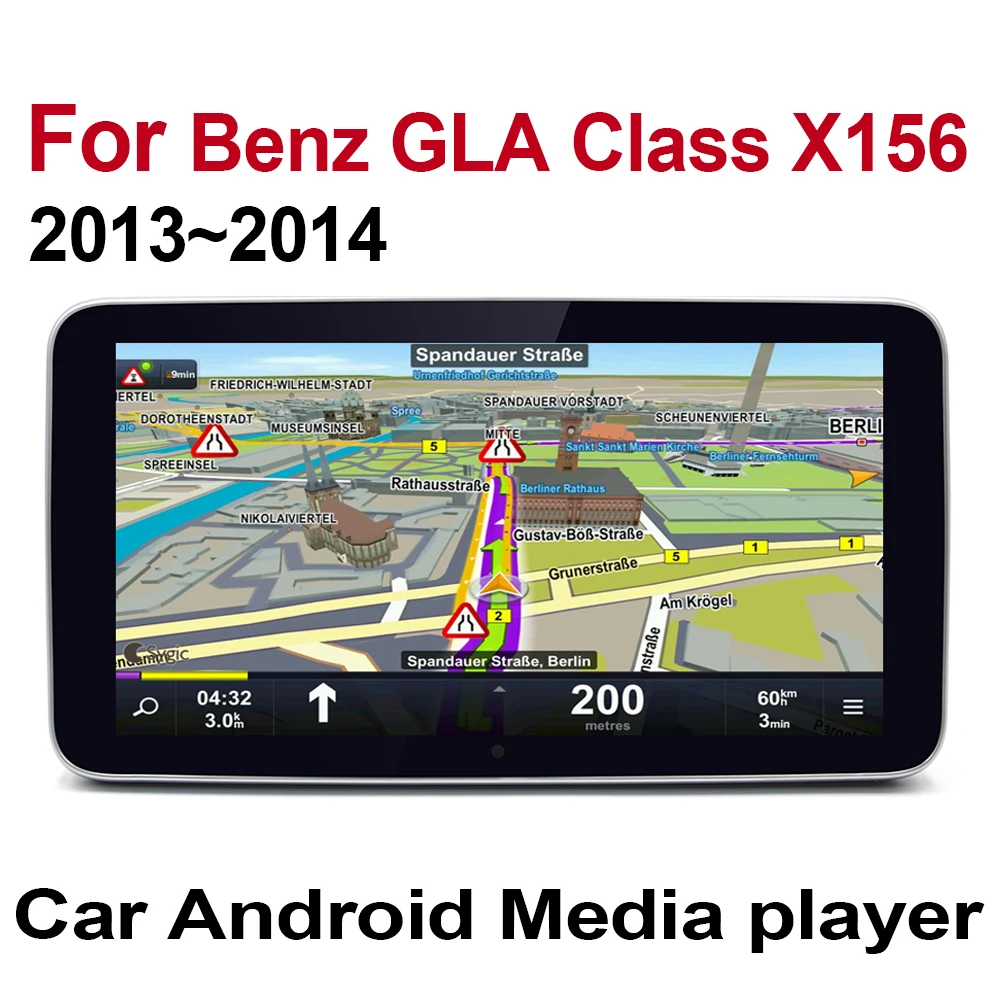 Android 7,0 автомобильный мультимедийный плеер для Mercedes Benz GLA Class X156 2013 NTG WiFi gps Navi карта стерео Bluetooth 1080p