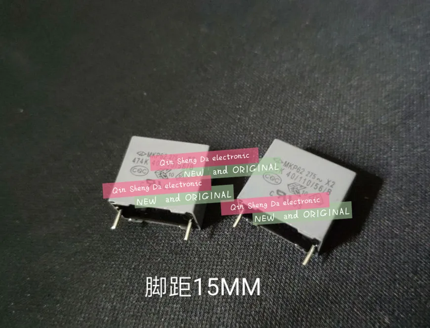 20 штук новый и оригинальный 100% MKP62 X2 474 275VAC 0 47 мкФ 275V P22MM Защитная Емкость |