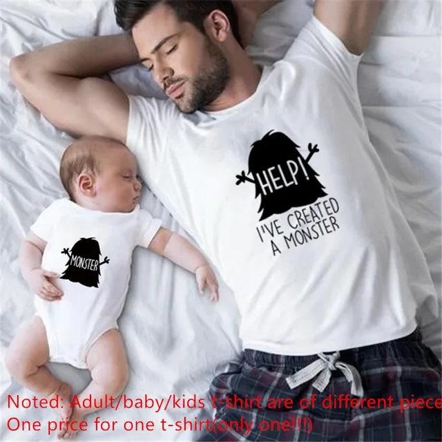 Ropa A Juego Para La Familia Camiseta Con Aspecto De Padre E Hija Amo A Mi Hija Papa Algodon De Verano Juego De Mameluco Para Bebe Trajes Iguales De Familia Aliexpress