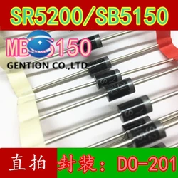 50PCS SR5150 SB5150 MBR5150 schottky diode 5 a 150 v in stock 100% new and original
