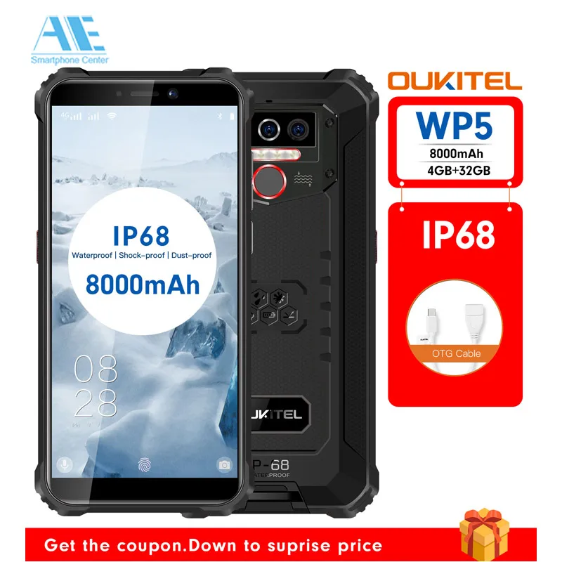 Чехол для Cubot Quest 5 ''HD + IP68 Водонепроницаемый 4 GB 64 смартфон Android 9 0 MT6762