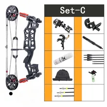 

JUNXING M109E Steel Ball Compound Bowbow And Arrow Sporting Mechanical Bow Fishing And Competitive Archery Vehicle Hunting Bow