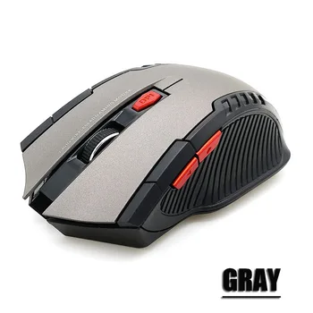 

New 2.4GHz USB Wireless 2000DPI Optical Adjustable Receiver Computer Mouse For Laptop PC