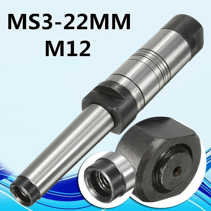 

22mm MT3 MS3 Shank Morse Taper Milling Gear Cutter Tool Holder For 22mm Holes Milling Cutter Chuck Durable And Practical