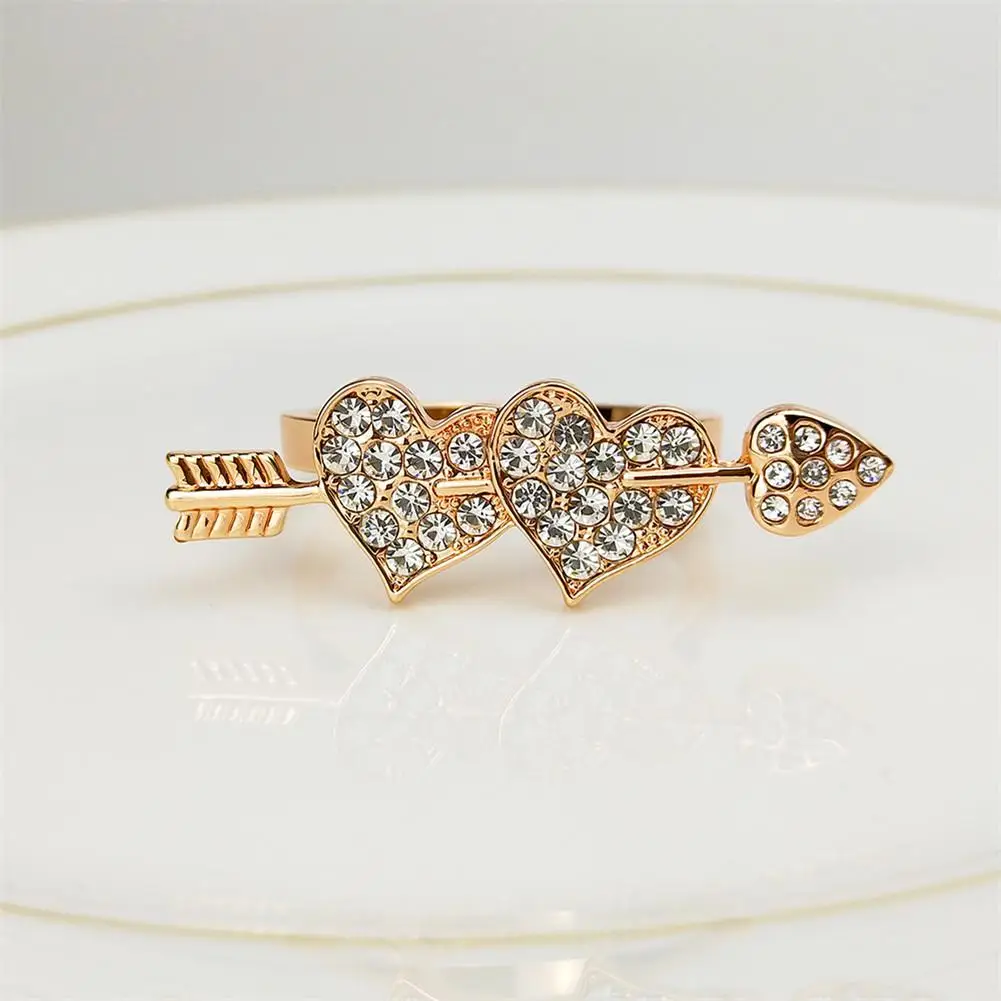 Simple Napkin Buckle High-quality Metal Napkin Ring Table Decoration For Christmas Wedding Dinner Parties