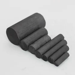 Tiges de cylindre d'électrode en Graphite 99.99%, haute pureté, 10 pièces, barres pour outils industriels 