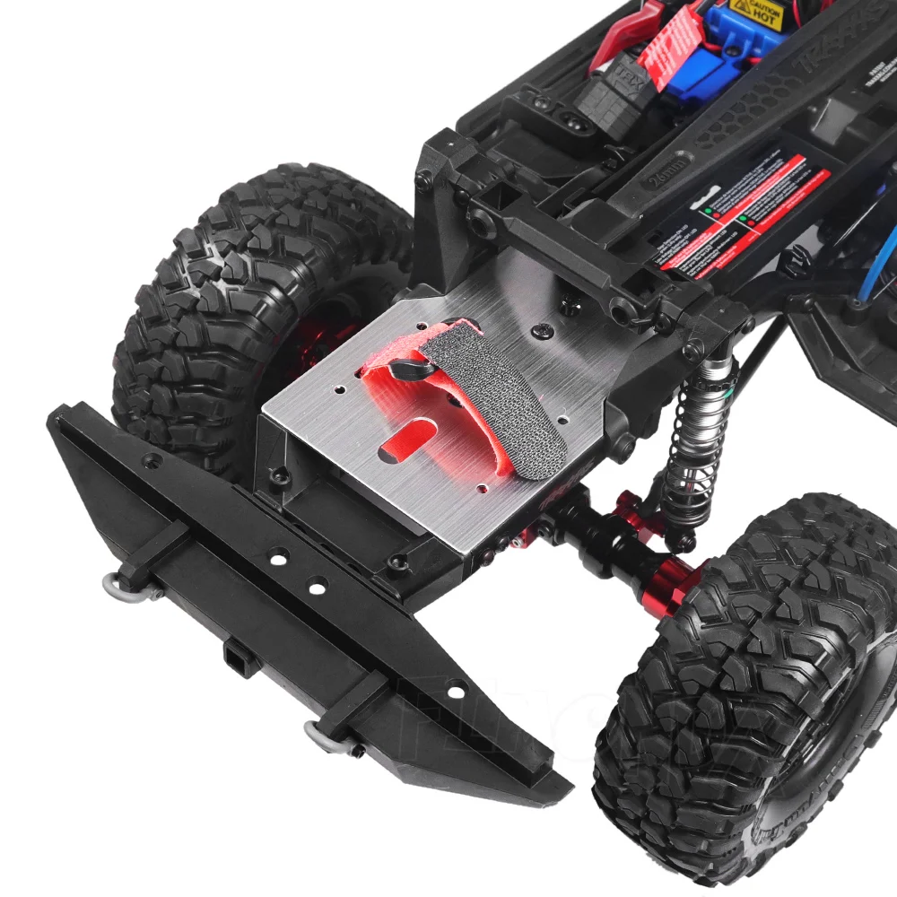 Шестив-1 TRX4 шасси из нержавеющей стали доспехи ось защитная пластина для 1/10 RC Гусеничный Traxxas металлические детали для модернизации