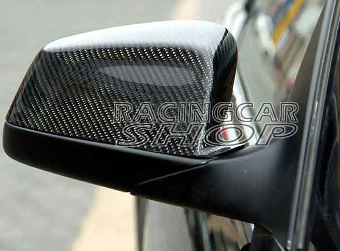 REAL CARBON FIBRER MIRROR COVERS 1 PAIR for BMW E63 E64 6 SERIES F01 F02 7 SERIES