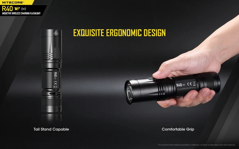 NITECORE R40 V2 Wireless Charging Flashlight (21)