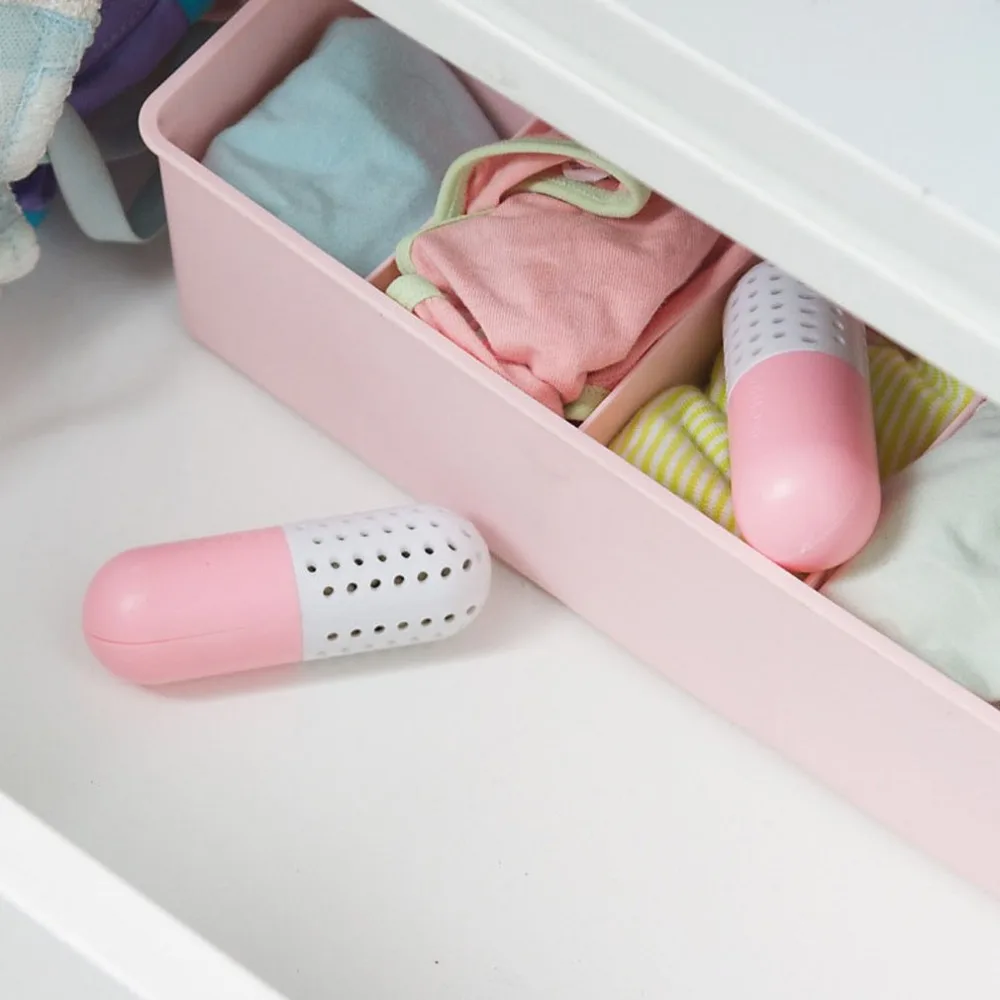 Moisture proof Shoe Dryer Deodorizer Cleaning Tools Smell Absorber Capsule Shape Home Accessories Silica Gel Desiccant