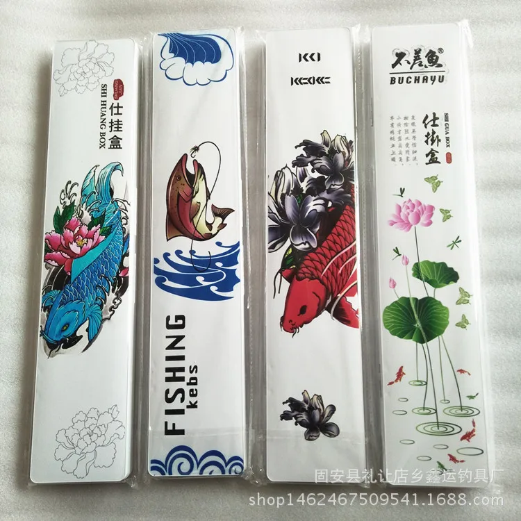 

40, 45 Cm Coloured Drawing Fishing Tackles Fishing Box Double Layer Three Layer Fishing Tackles Angling Supplies