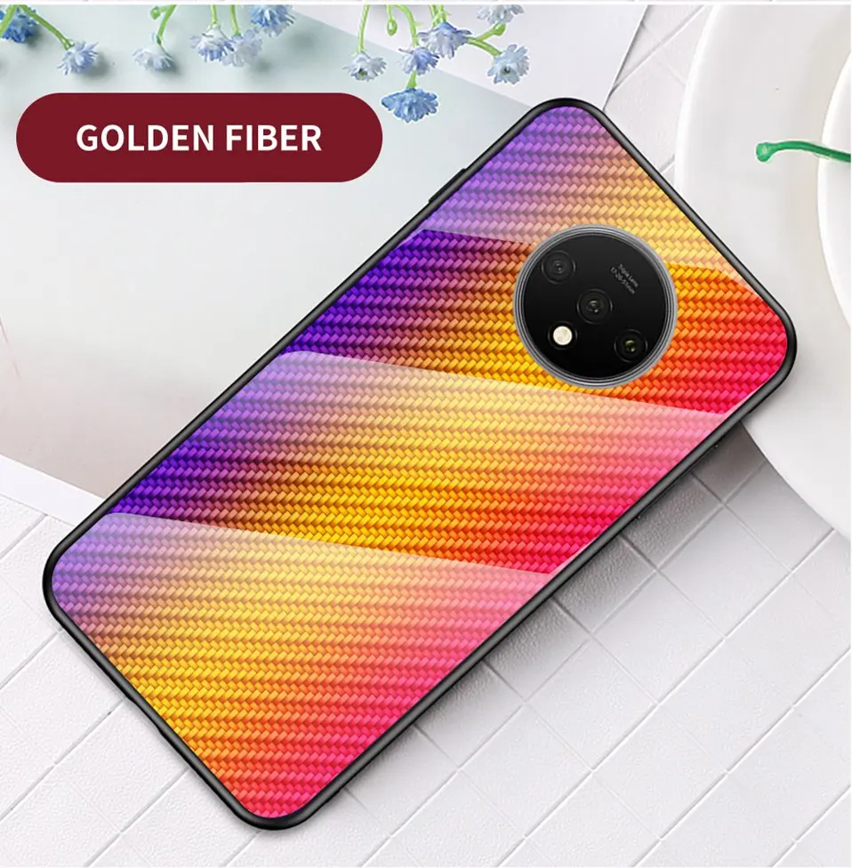 Luxury Tempered Glass Phone Case for Oneplus 7t 7 Pro 6 Original Back Cover Shockproof Case for One Plus 7t 7Pro 7 6t 5t 5 Coque (10)
