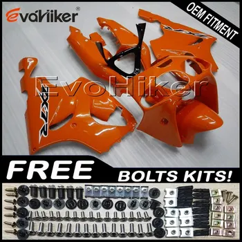 

Custom motorcycle fairing for ZX7R 1996-2003 ABS motor panels Body Kit orange+gifts