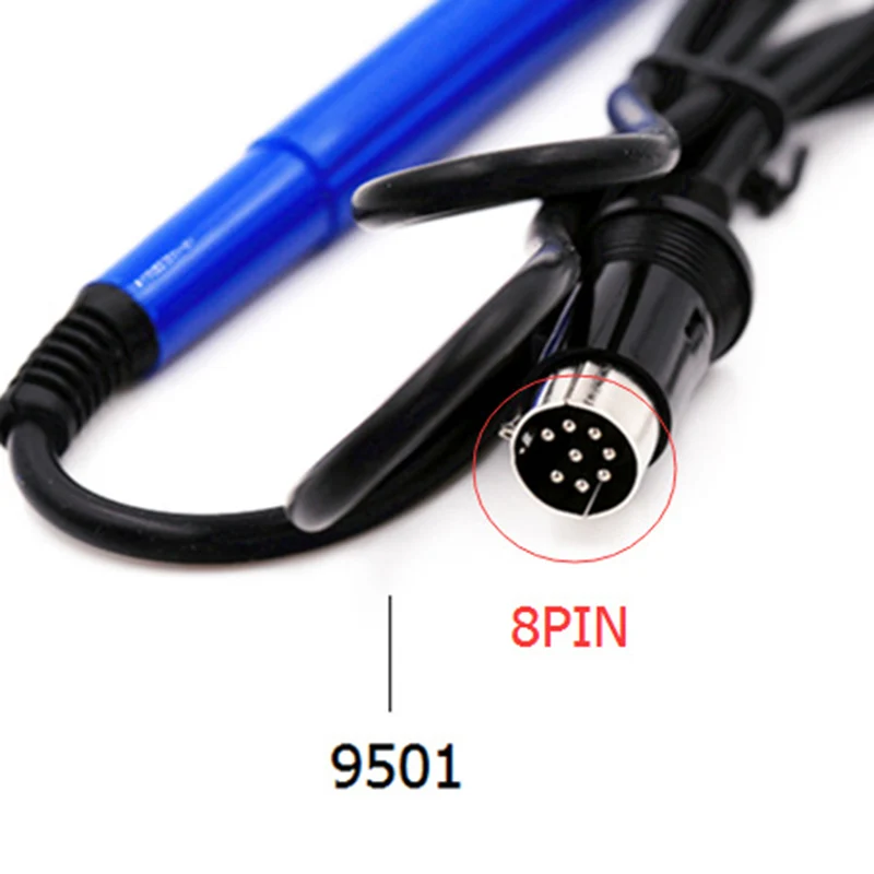 ABSF Силиконовые 8-Pin 9501 ручка для 951950 паяльная станция паяльник для подключения к сменная ручка