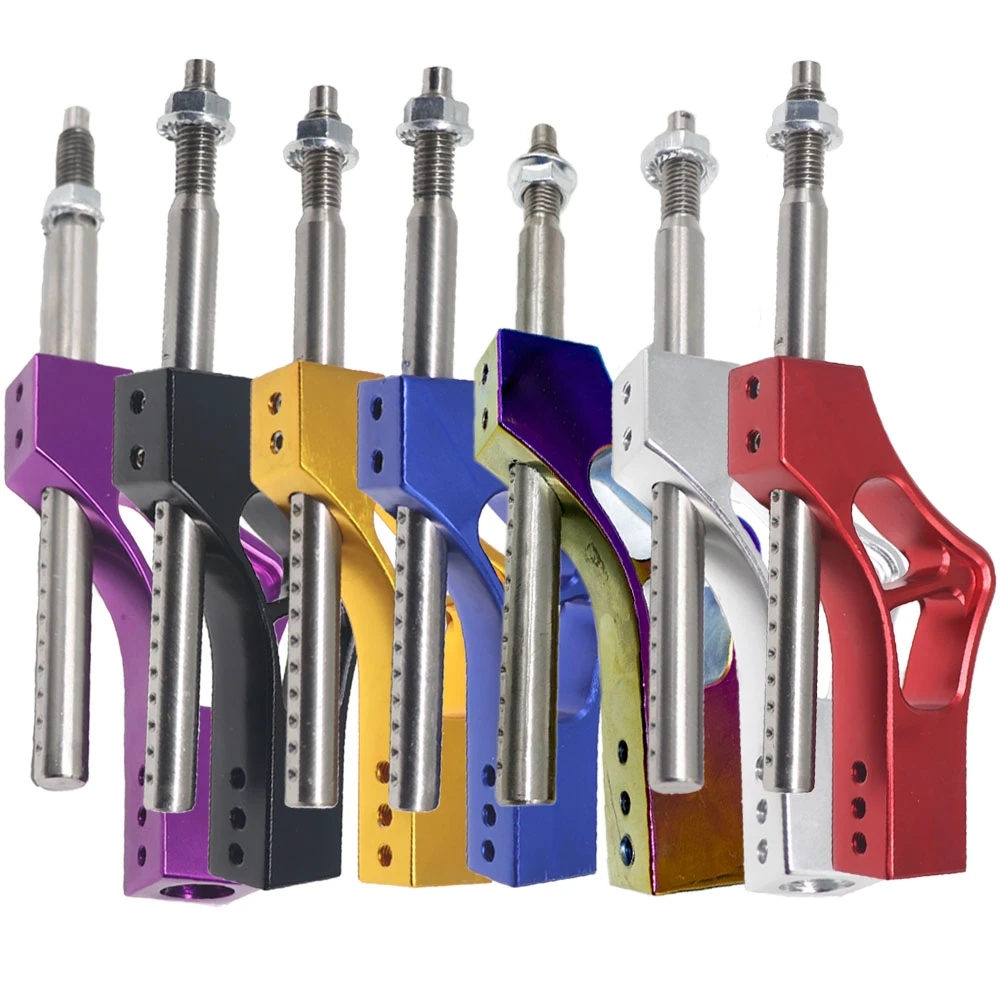 Car Aluminum Shift Knob Extension Adjustable Height Lever Extender Gear