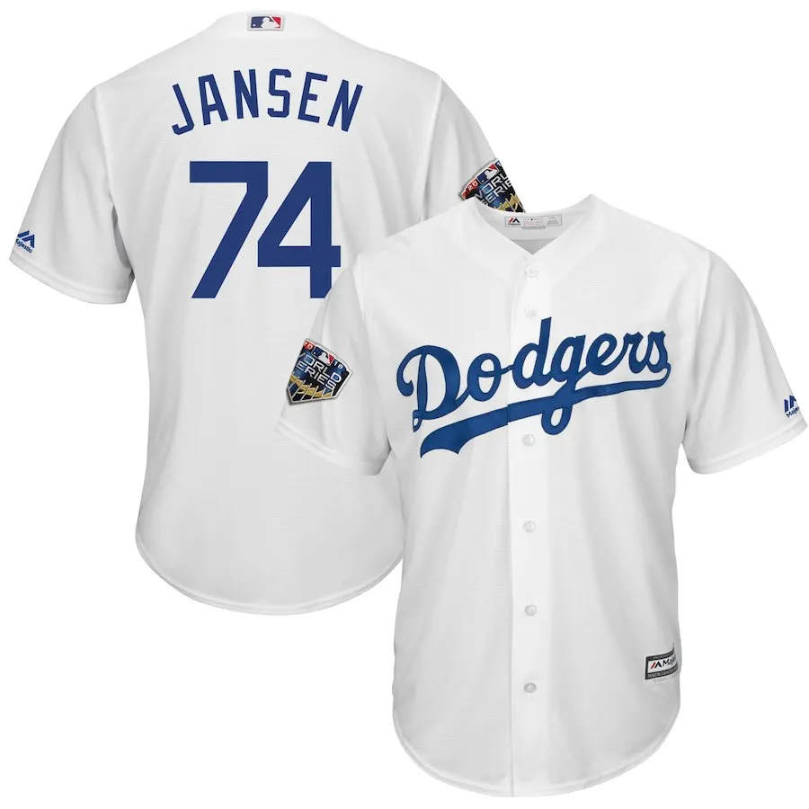 Коричневый Мужчины Джерси#8 Manny 27 Matt Kemp 74 Jansen 13 Max Muncy 66 Yasiel Puig 01 World - Цвет: Коричневый