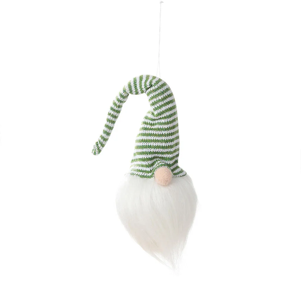 Forest Faceless Doll Glow Pendant Christmas lights Hanging Ornaments New Year's home decor Christmas lights outdoor Navidad