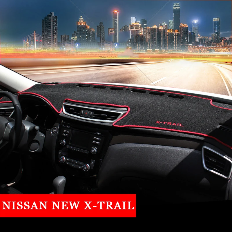 Для Nissan X trail t32 2014 2015 2016 2017 2018 2019 LHD приборной панели автомобиля крышки коврик