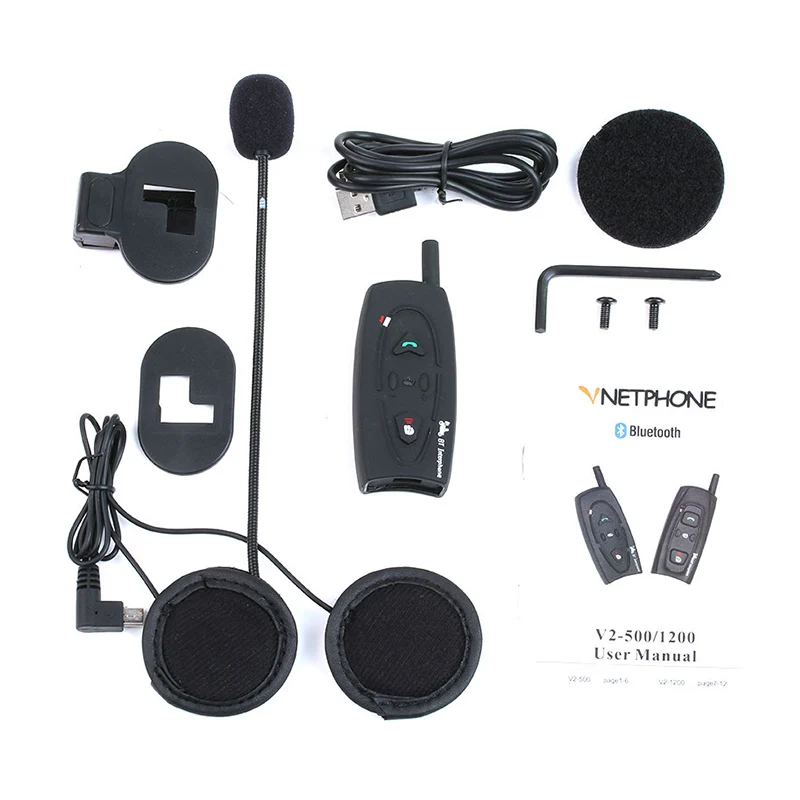 Шлем Bluetooth Walkie Talkie автоматически отвечает рация для мотоцикла шлем Bluetooth Walkie Talkie V2-500