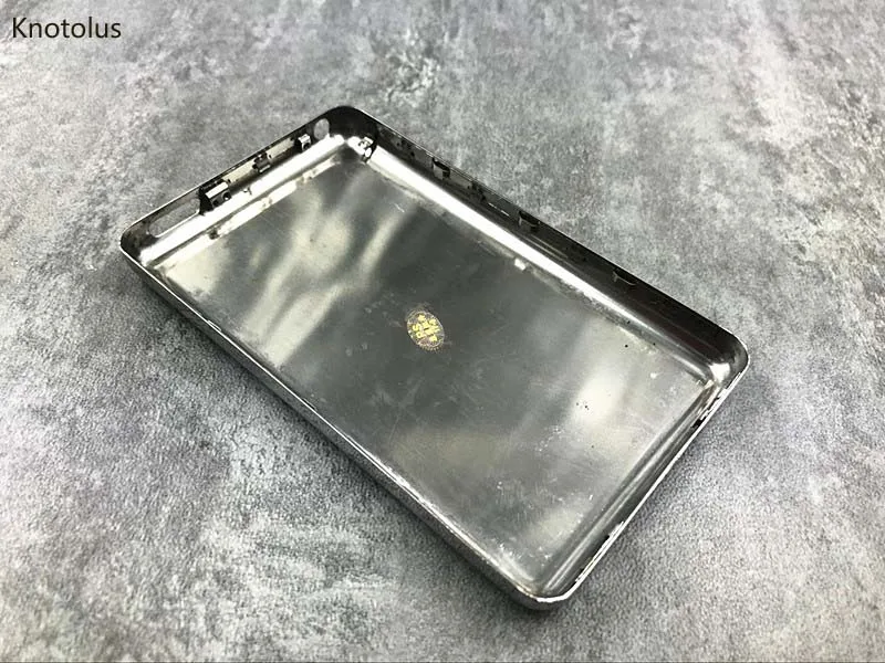Серебристый тонкий металлический чехол для задней крышки корпуса fr iPod 6-го 7-го