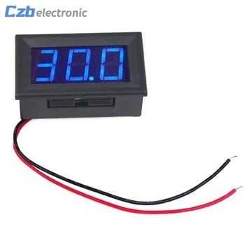 

1Pcs Mini MDigital Voltmeter 4.5-30V BLUE LED Vehicles Motor Voltage Panel Meter Brand
