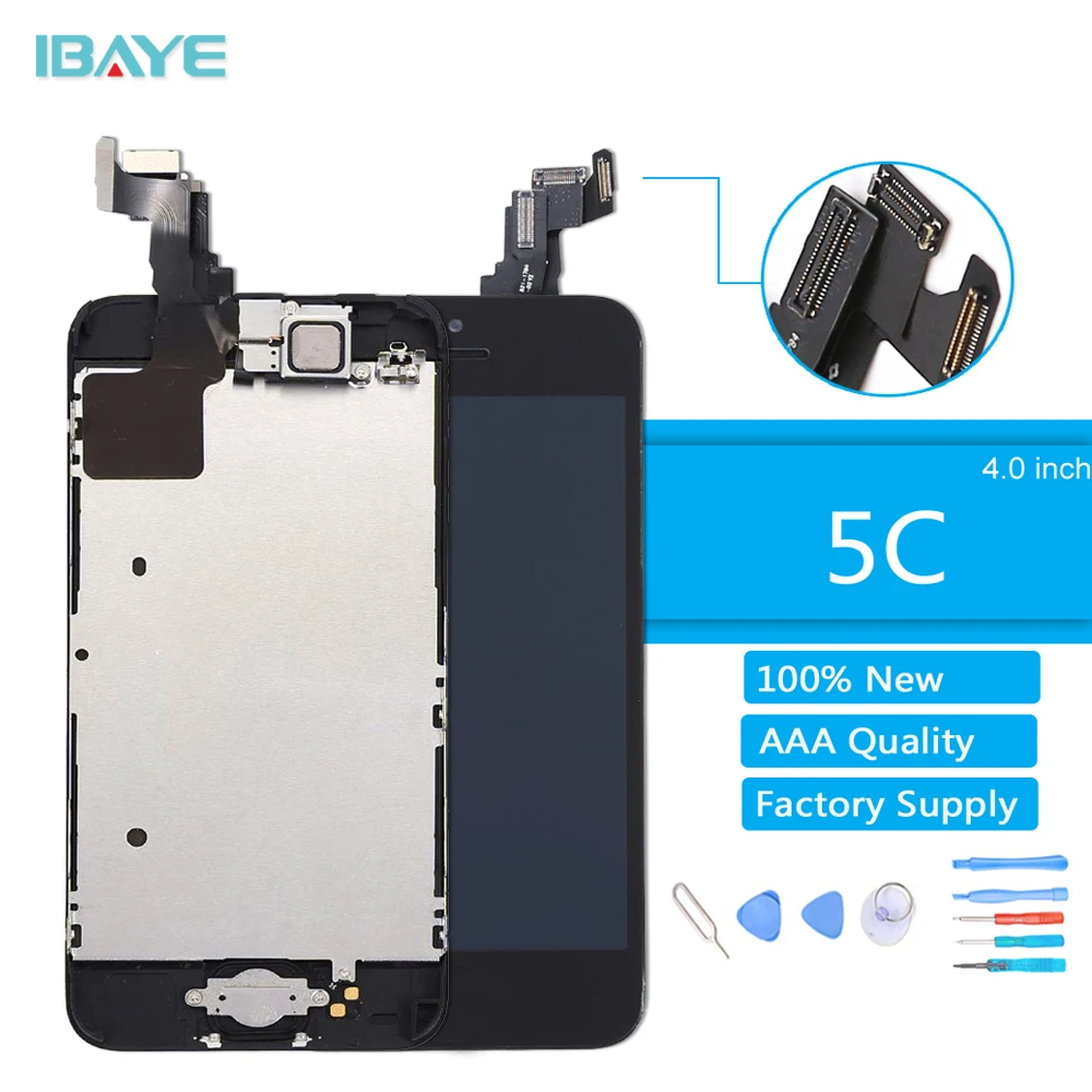 

LCD for Apple iPhone 5C LCD Touch Screen and LCD Display Replacement for iPhone 5C Full Assembly Complete With Small Parts