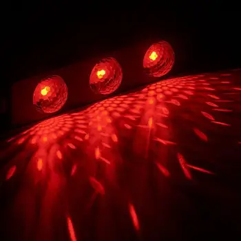 

Styling Car LED Strip 4 Pcs Atmosphere Lights Auto Interior Dash Floor Light Car Lamps