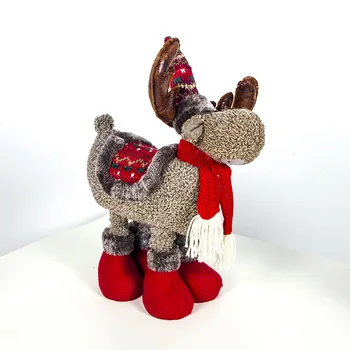 

Christmas Party Hanging Decor Snowman Santa Claus Elk Xmas Supply Decoration