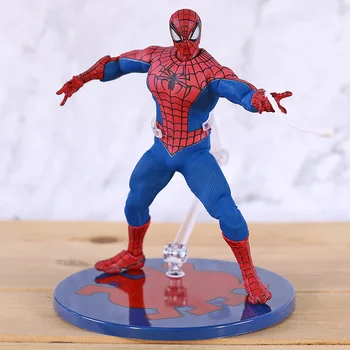 

Mezco Marvel Spiderman Peter Parker 1/12 PVC Action Figure Collectible Model Toy