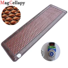 Подогрев нефритовый, с германием камень массажный матрас натуральный Нефритовая кровать турмалин камни диван коврик Инфракрасный нагревательный мат