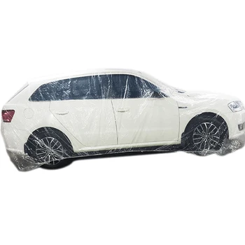 

New Disposable Car Full Cover Universal Rain Protection Waterproof Dustproof Cover Auto Vehicle Accessories