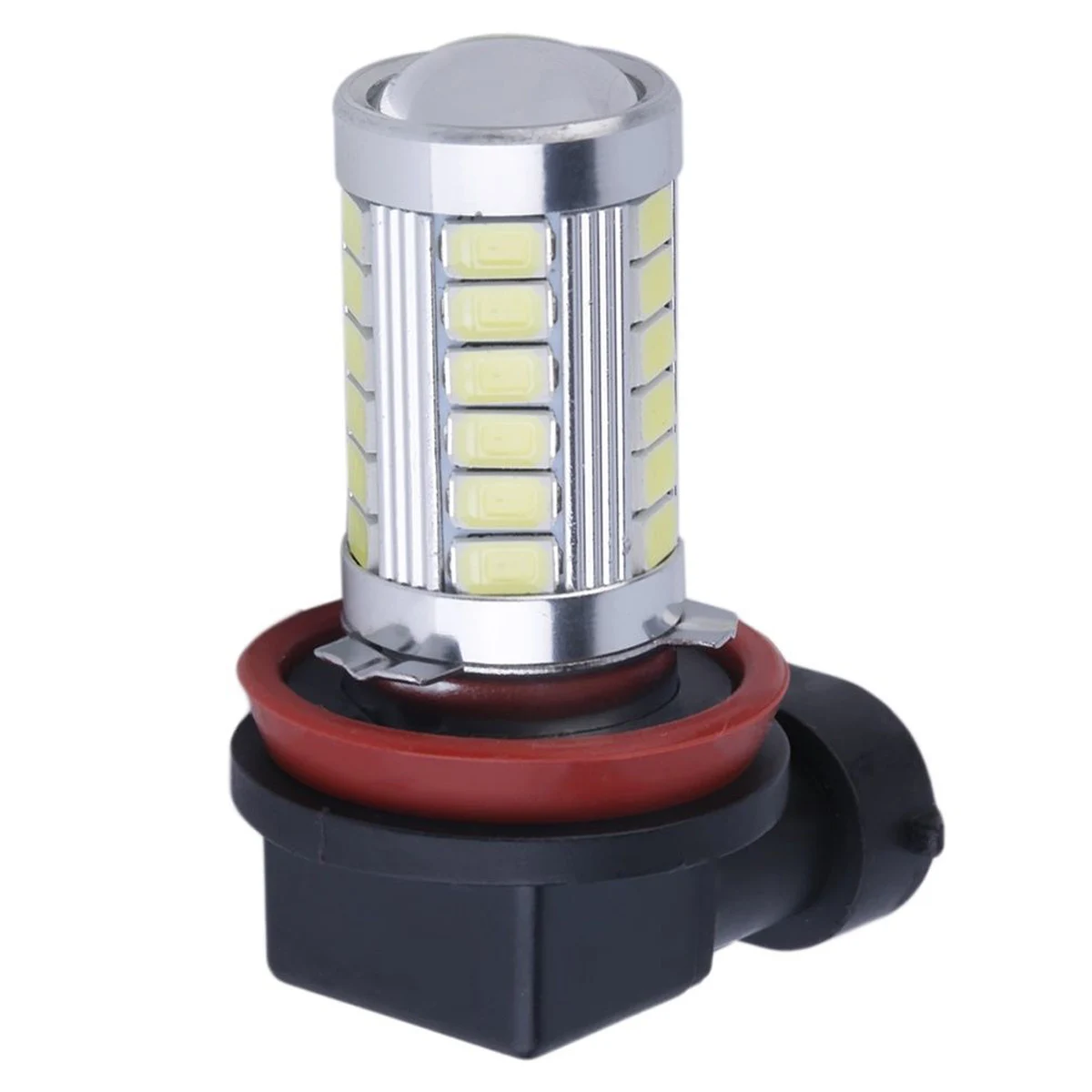 1pcs H11 5630 33LED 33 SMD 12V 30W 800LM 6500K High Brightness Car Fog Light Headlight Bulb White Automobile Bulb