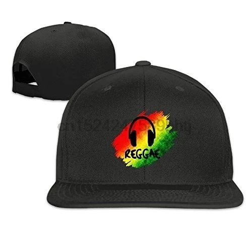 Регги Музыка Jamaica Rasta простые регулируемые Snapback шляпы кепки плоский козырек милые шляпы