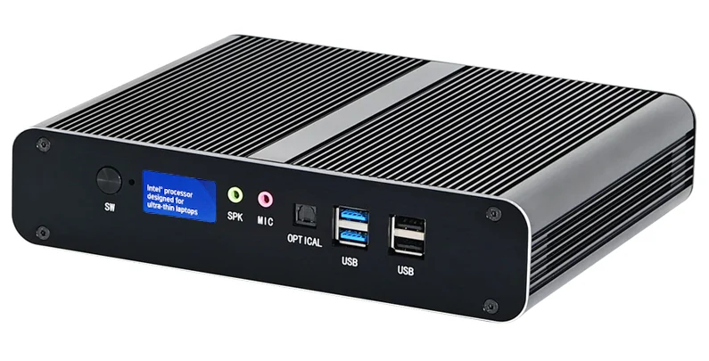 Elevate your gaming experience with Partaker Mini PC, featuring Intel Core i7 1065G7, i5 1035G4, 2 RAM Slots supporting up to 64GB DDR4 RAM, 2 HDMI2.0, 2 LAN, and 8 USB ports. Description Image.This Product Can Be Found With The Tag Names Barebone Mini PC, Computer Office, Mini pc