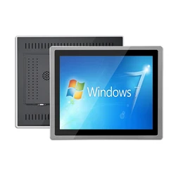 Ordinateur industriel tout en un avec écran tactile capacitif intégré, tablette PC pour Windows 10 pro/Linux, 10, 12, 15 pouces, 17, 19, 21 pouces 