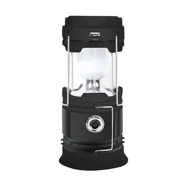 

2020 NEW LED Solar Power Camping Light USB Charging Tent Light for Outdoor Use