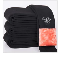 Winter New Products Baby Open Files Cartoon Super Soft Girls plus Velvet Leggings Versatile Children Brushed And Thick Crawler
