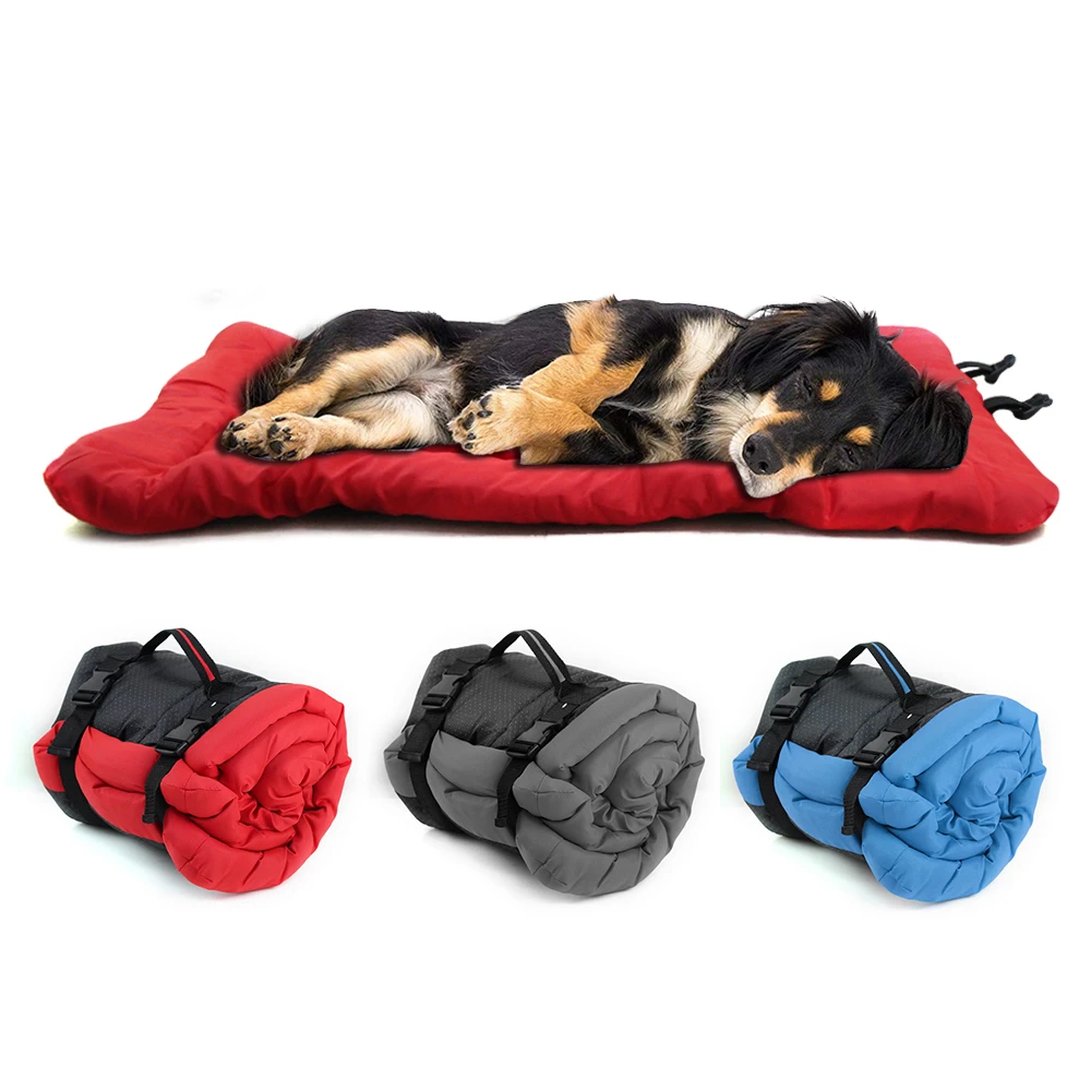 Dog Bed Blanket Portable Dog Cushion Mat Waterproof Outdoor Kennel Foldable Pet Beds Couch For Small Large Dogs Houses Kennels Pens Aliexpress
