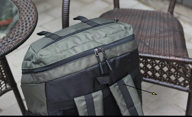 50L 80L Большой Вместительный рюкзак для путешествий, походный рюкзак для кемпинга, водонепроницаемая сумка для альпинизма, рюкзак со светоотражающей полоской