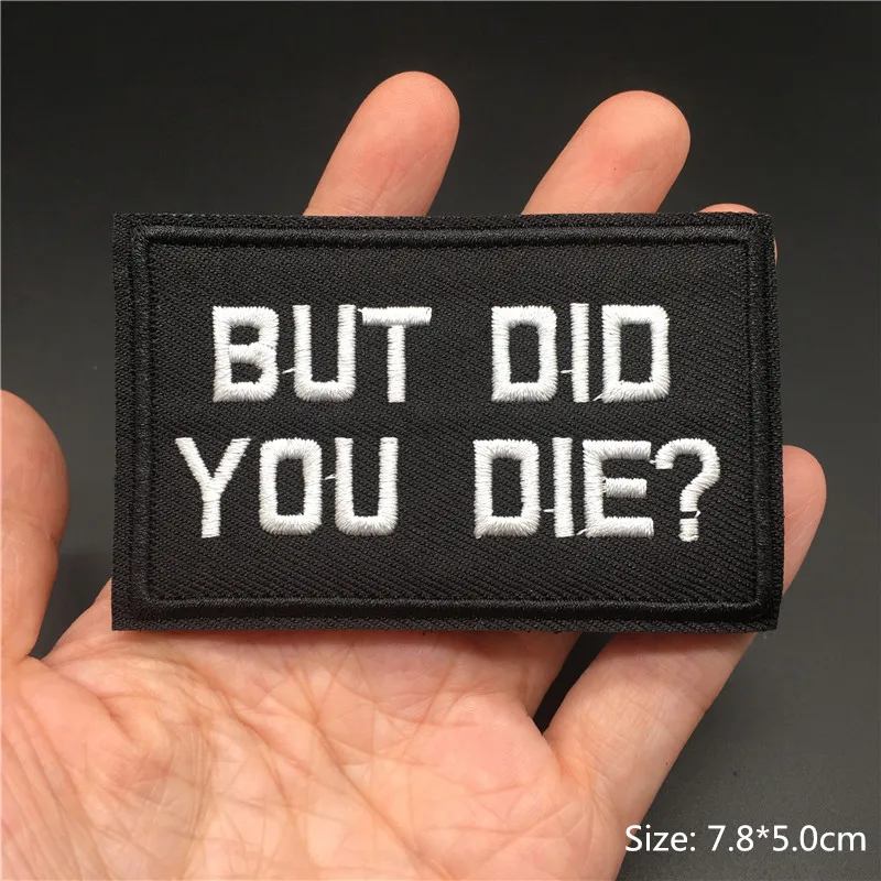 Bad Decisions Text-Stickerei-Patch für Kleidung, Aufkleber, Nähen, Applikation, Rucksack, Streifen, Klettverschluss, Kleidungsabzeichen – Detail 11