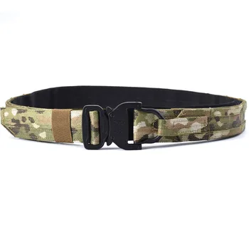 

Tactical CS Outdoor Military Army Fighter Belt 3.8CM Wide Combat Inner & Outer Belt Multicam MOLLE Belt