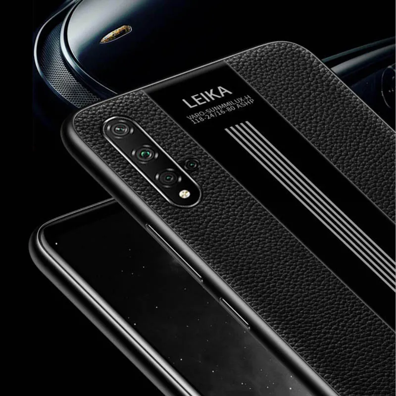 Чехол-накладка на заднюю панель для huawei Honor 20 Pro, чехол из настоящей сумочки-Чехлы для мобильного телефона huawei Honor 20