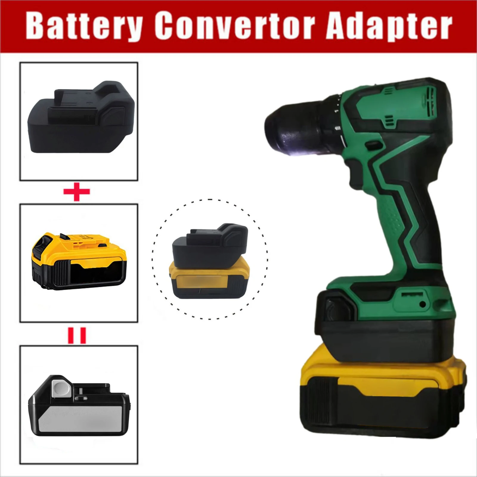 סוללה מתאם עבור Dewalt 20V DCB סדרת כדי 