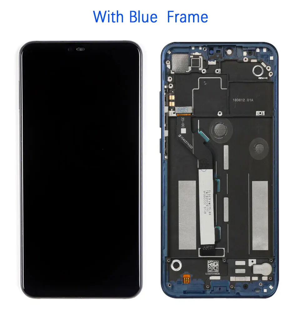 6,2" запасной экран для Xiaomi mi 8 Lite ЖК-дисплей и сенсорный экран дигитайзер Рамка в сборе Набор для mi 8X mi 8 Youth