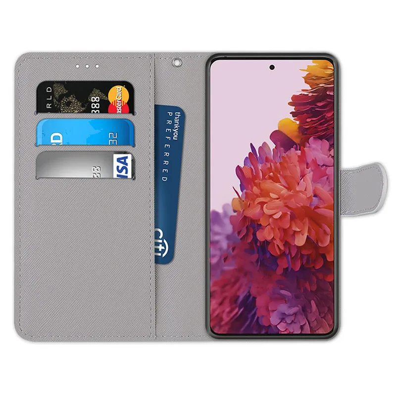 Leather Magnetic Case For Xiaomi Poco X4 Pro Mi X3 NFC F3 M3 M4 Pro 5G/4G X3Pro X4Pro Phone Cover Flip Wallet Painted Funda Etui