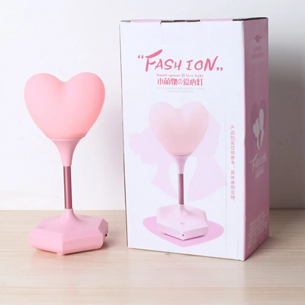 

Creative Love Night Light Lamp Night Light Environment USB Charge Sensor Light Touch Me Party Room Decor Gift