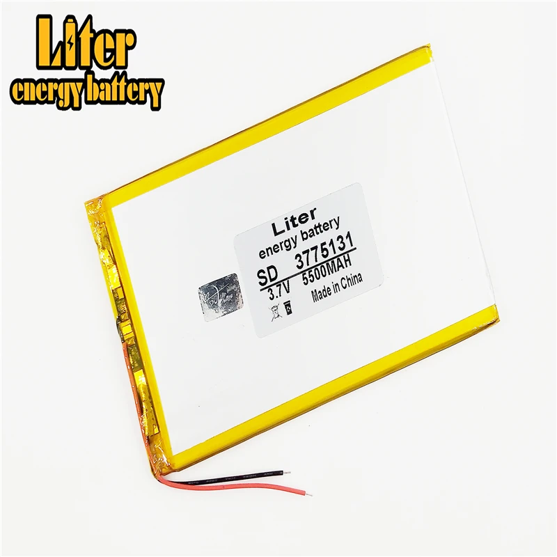 3775131 3 7 V 5500mah литий полимерный аккумулятор планшета для планшетных ПК PDA цифровые