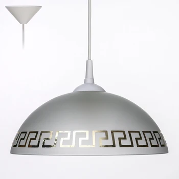 

Lamp "Kolpak" 1 lamp E27 40W white-gold d.300 3634992