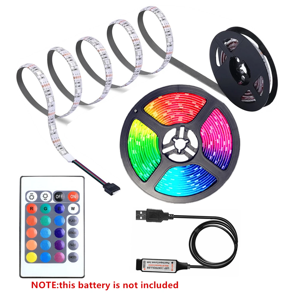 

5v USBRGB LED Strip 2835 /5050 LED Strip Light RGBW Ambient Light Strip Flexible Lamp Tape For Room TV Decoration Festoon Light